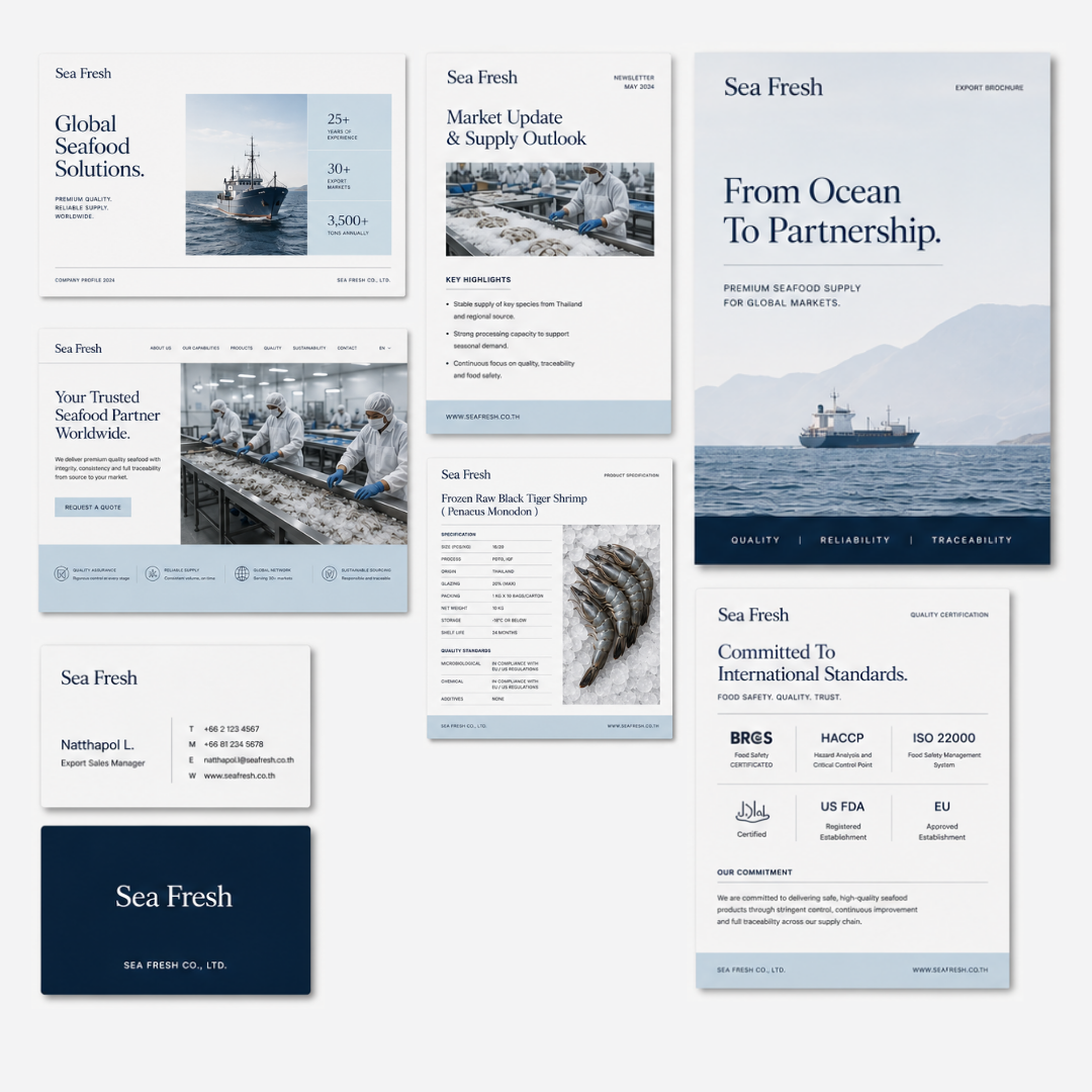 After — brand visuals by brandbase